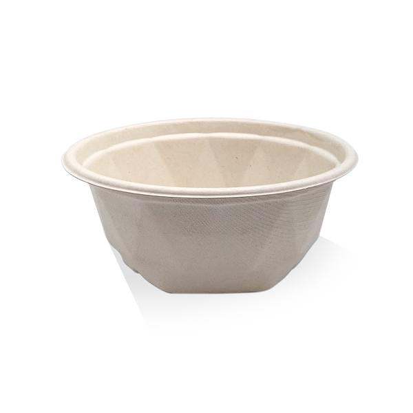 750ml Unbleached Sugarcane Bowl 300pc/ctn