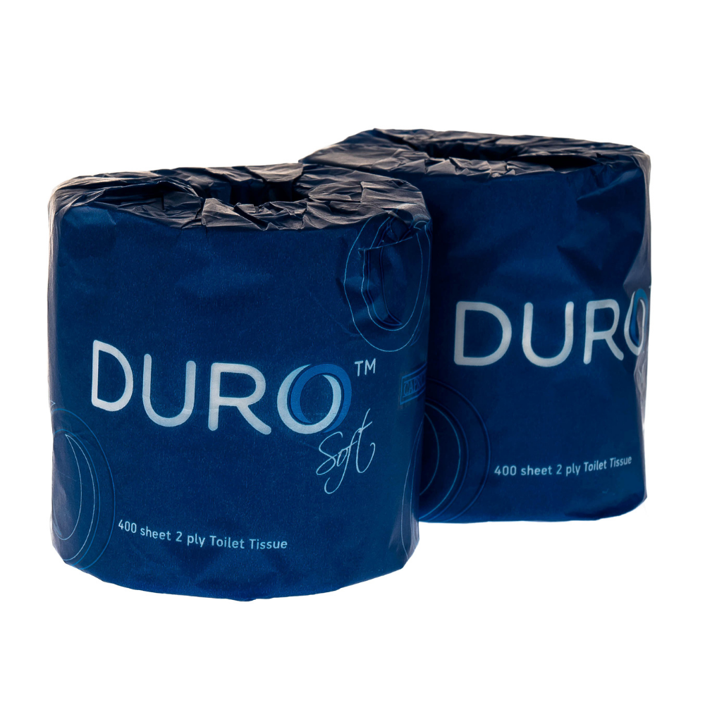 Duro Toilet Paper Roll 400 Sheet Individually Wrapped