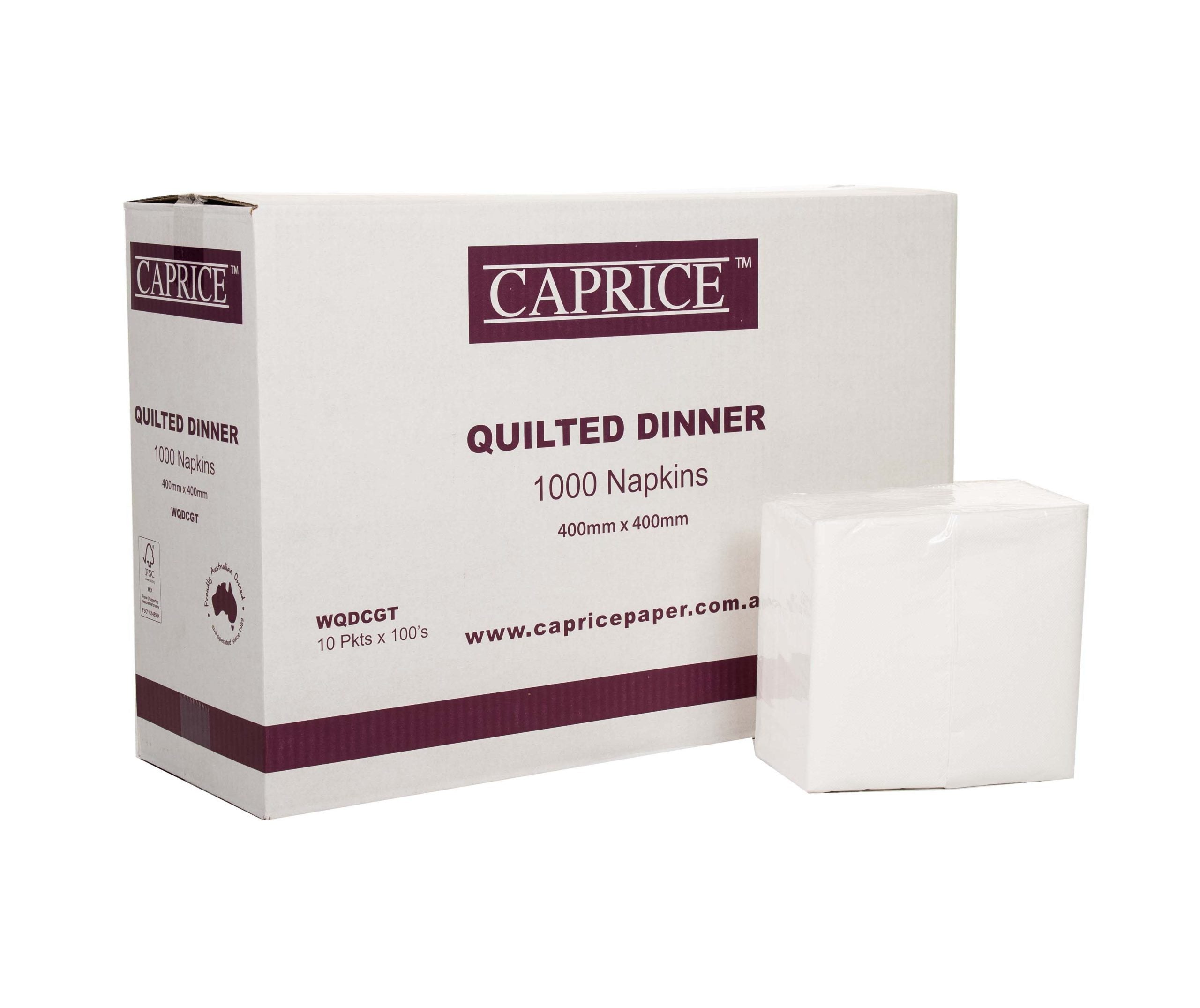 Caprice Quilted Dinner Napkin GT Fold 1000pcs