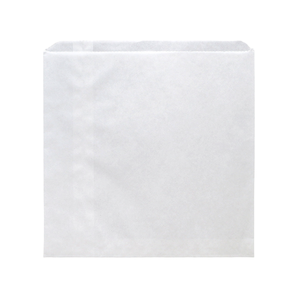 3 Square Flat Bag - White 500pc/pk