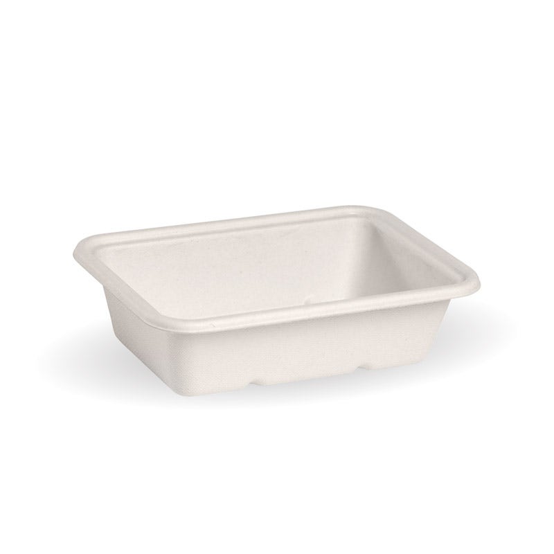 BioPak 600ml White Base 500pc