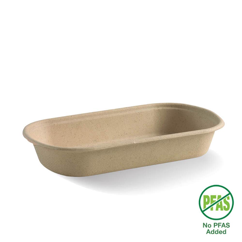 BioPak 750ml Natural Tray 500pc