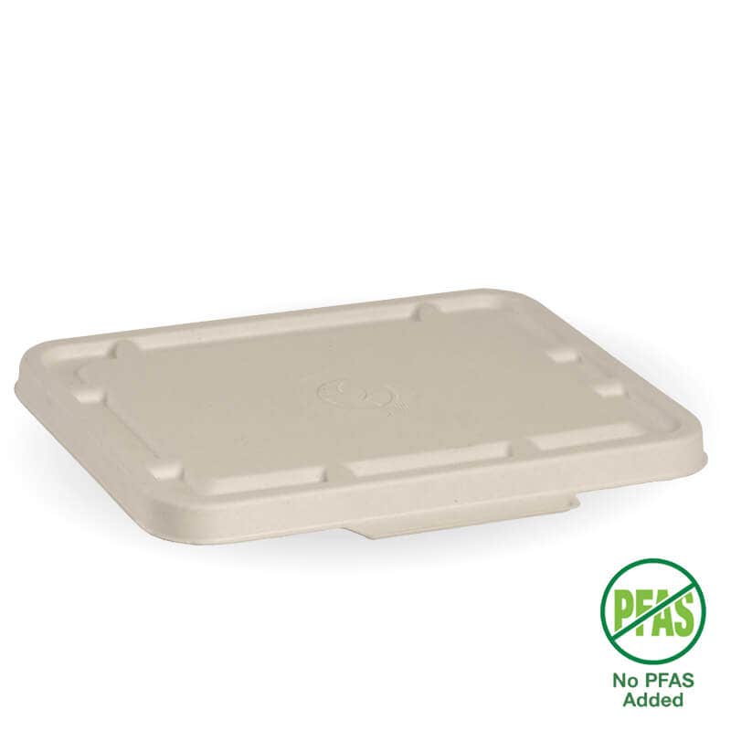 BioPak Natural 2 & 3 Compartment Lid 500pc