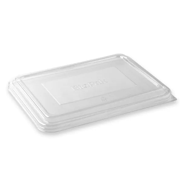 BioPak 2 & 3-Compartment Clear RPET Lid 500pc