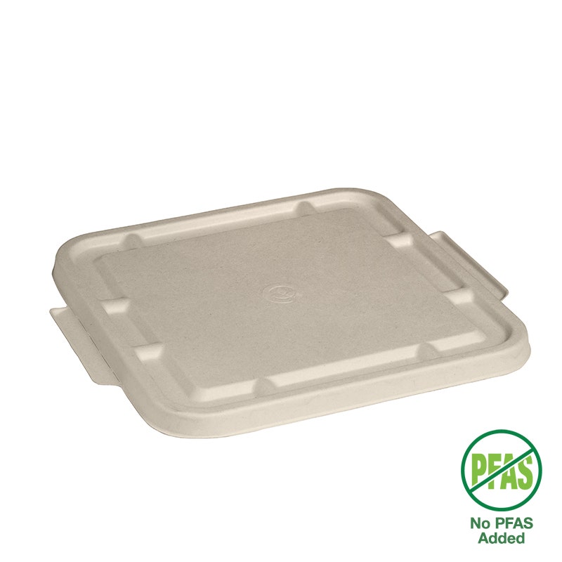 BioPak Natural 3, 4 & 5 Compartment Large Lid 300pc