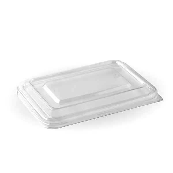 BioPak 500ml & 600ml Clear RPET Takeaway Lid 500pc