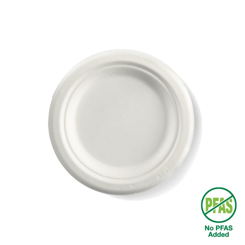 BioPak 15cm (6") White Round Plate 1000pc