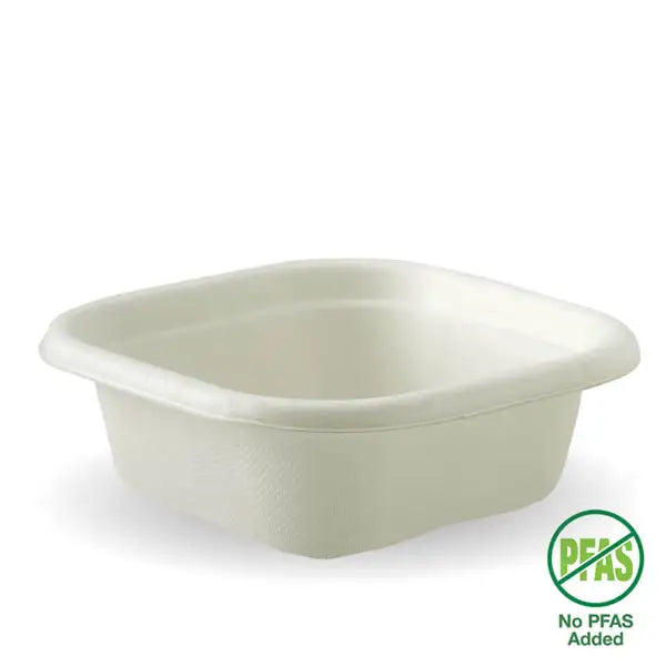 BioPak 280ml White Takeaway Base 600pc