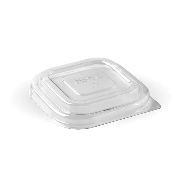 BioPak 280-630ml Clear RPET Takeaway Lid 600pc