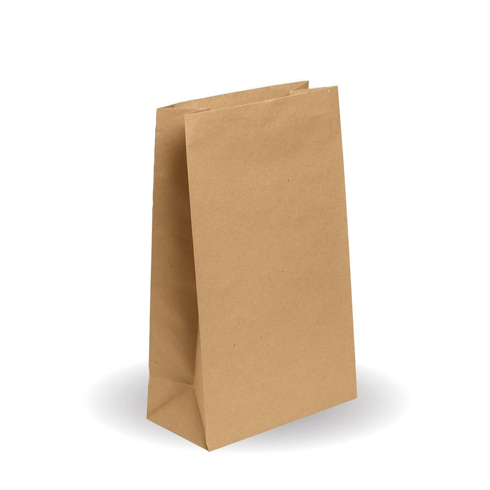 BioPak Kraft #16 SOS Paper Bag 240 x 390 x120mm 250pc