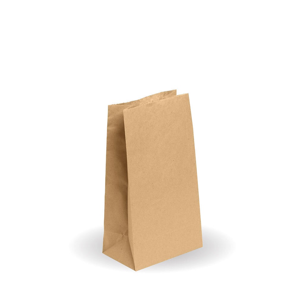 BioPak Kraft #6 SOS Paper Bag 150 x 270 x 90mm 2000pc
