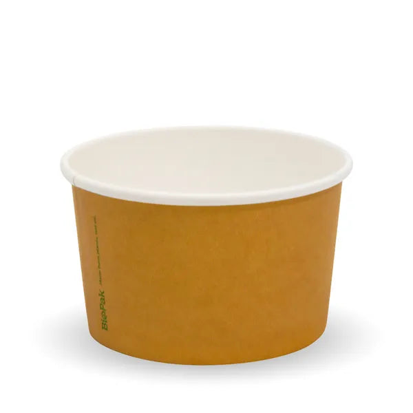 BioPak 8oz (90mm) Ice Cream Cup 1000pc