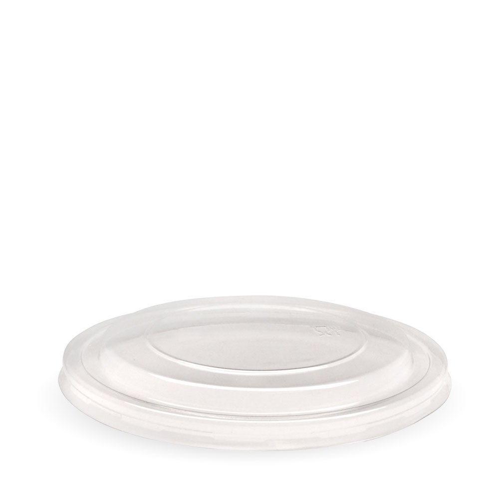 BioPak 500-1,000ml Clear Bowl PLA Lid 400pc