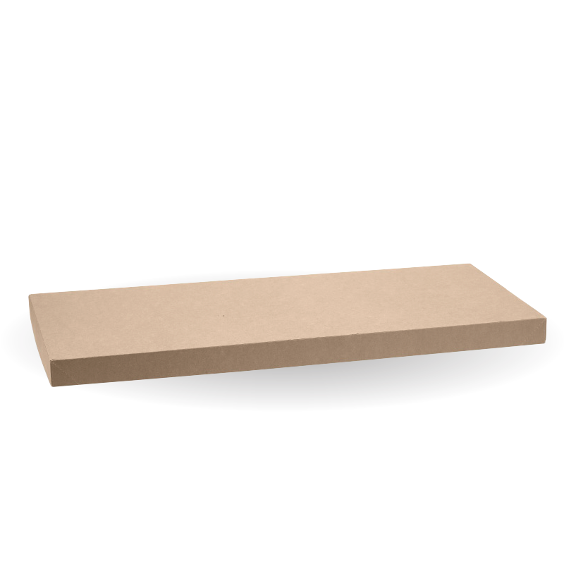 BioPak Kraft Catering Tray Paper Lid Large 50pc