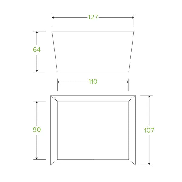 BioPak Small Lunch Box 200pc