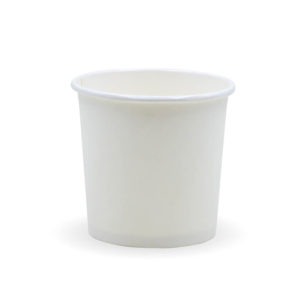 BioPak 120ml White Paper Sauce Cup 1000pc