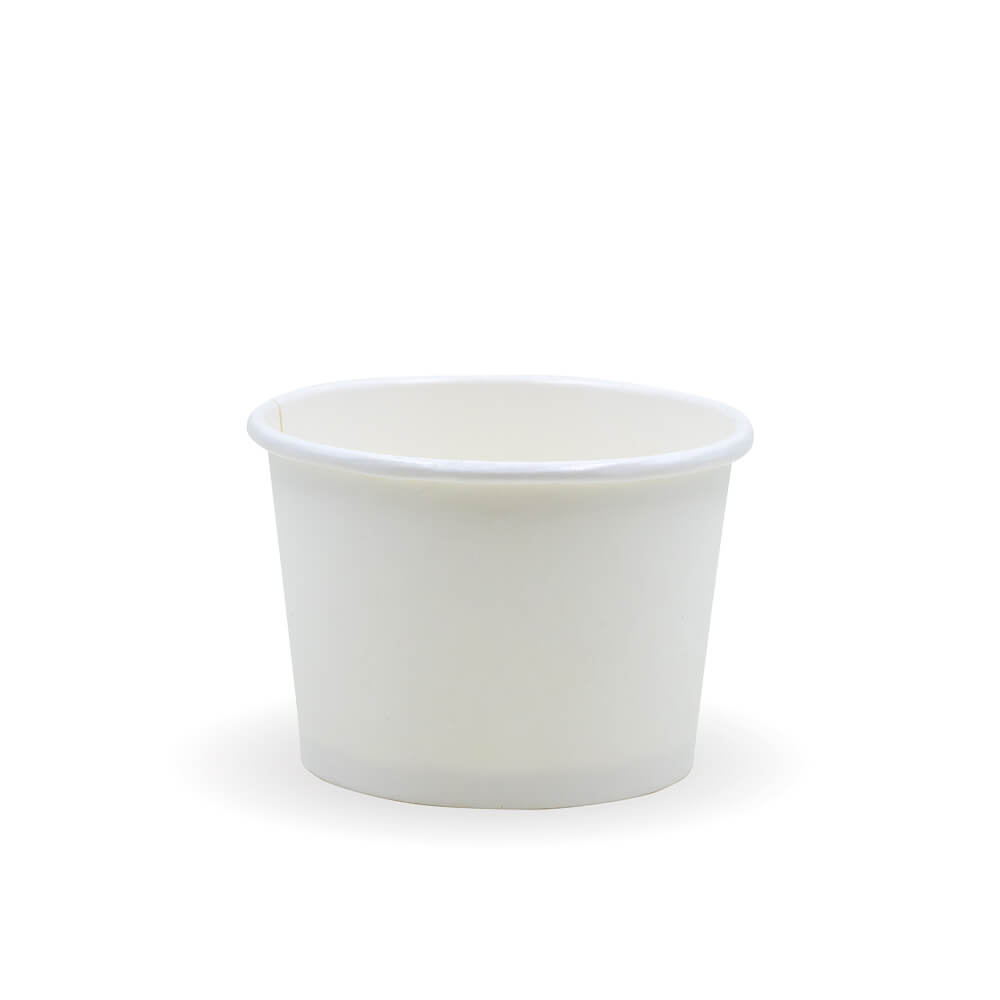 BioPak 45ml White Paper Sauce Cup 1000pc