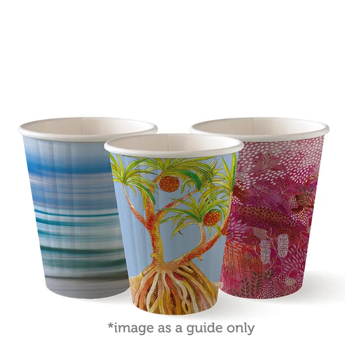 BioPak 8oz Art Series DW Cup 1000pc