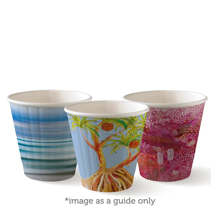 BioPak 8oz (90mm) Art Series DW Cup 1000pc