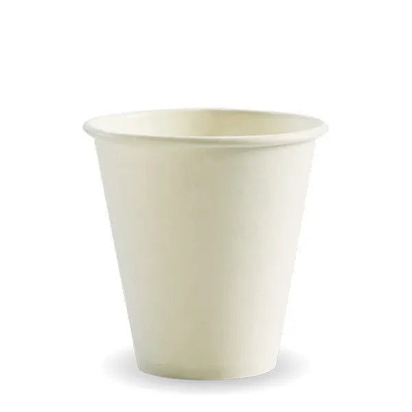 BioPak 8oz (90mm) White SW Cup 1000pc
