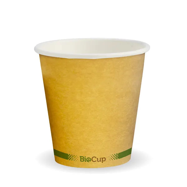 BioPak 6oz Kraft Green Stripe SW Cup 1000pc