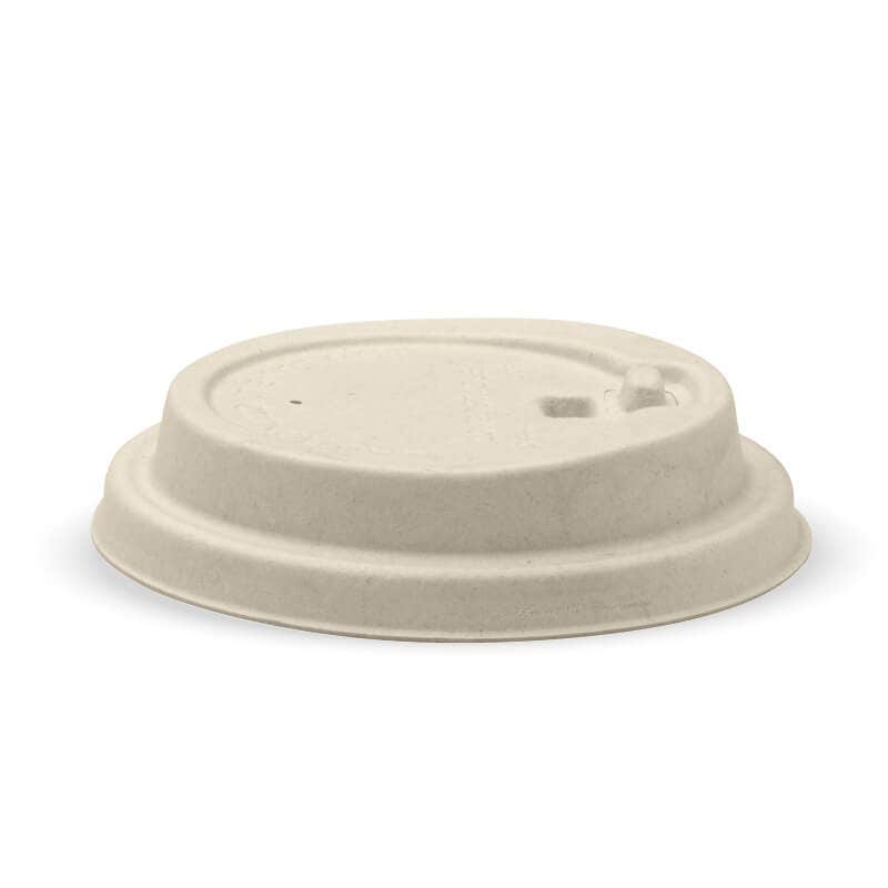 BioPak 90mm Natural Reclosable Pulp Coffee Lid 1000pc