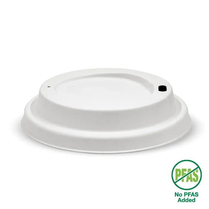 BioPak 90mm White Plant Fibre Lid 1000pcs