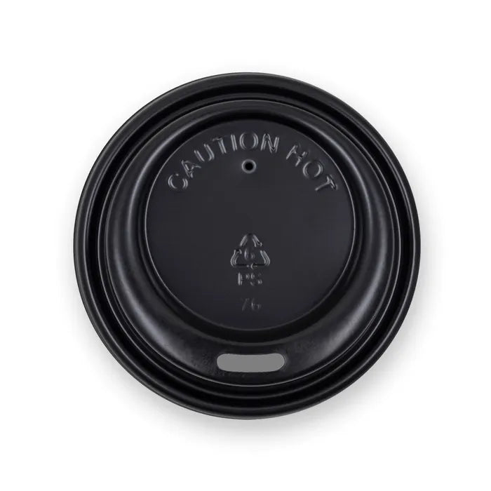 Biopak Coffee Cup Lid 4oz - 63mm Black 1000pc
