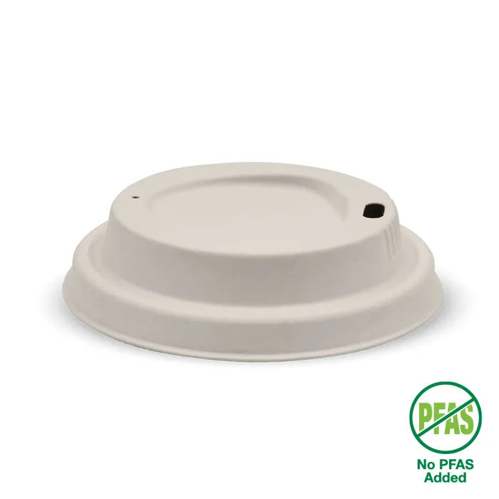 BioPak 80mm Natural Plant Fibre Lid 1000pcs