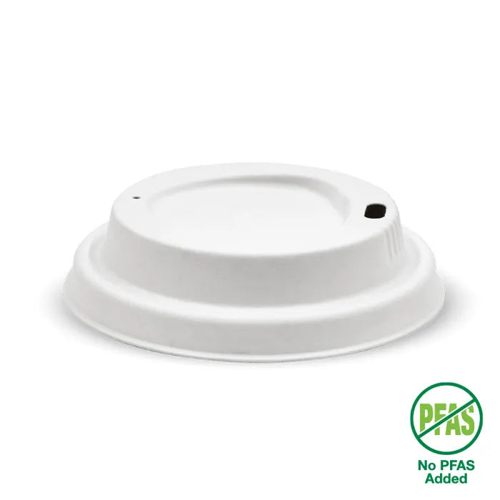 BioPak 80mm White Plant Fibre Lid 1000pcs