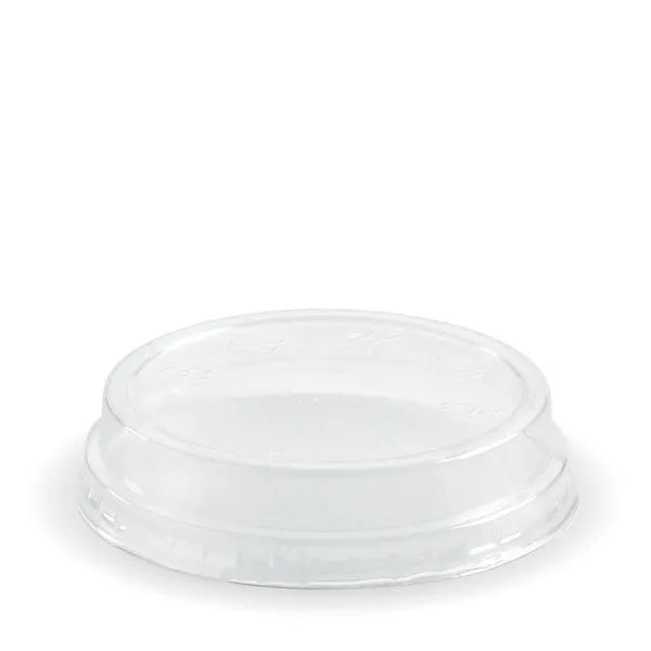 BioPak 60-280ml Dome Clear Lid/No Hole 2000pc