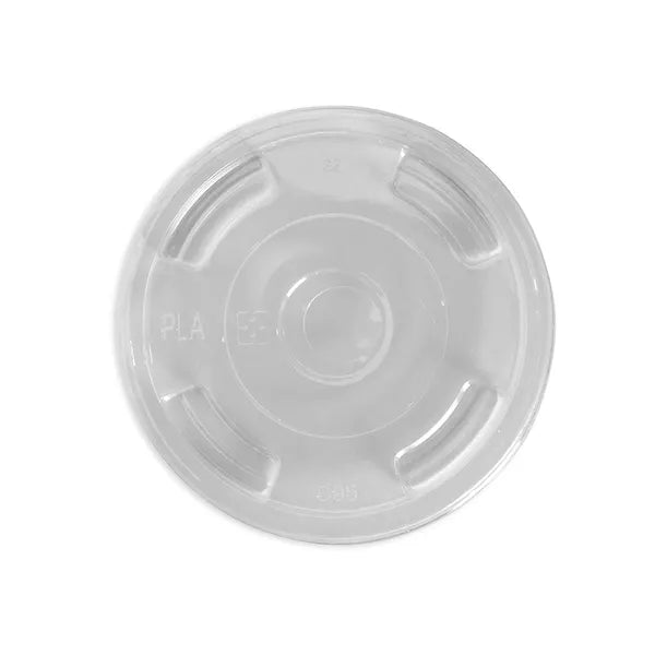 BioPak 300-700ml Flat Clear Lid 1000pc