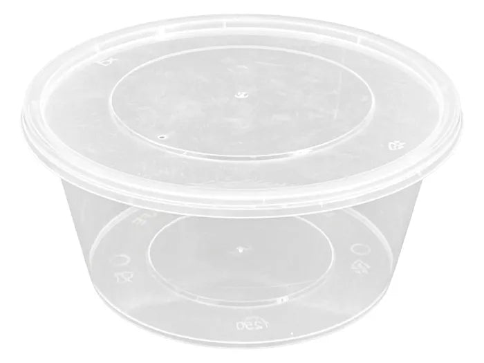 1250ml Clear Round Container Sets 150pcs