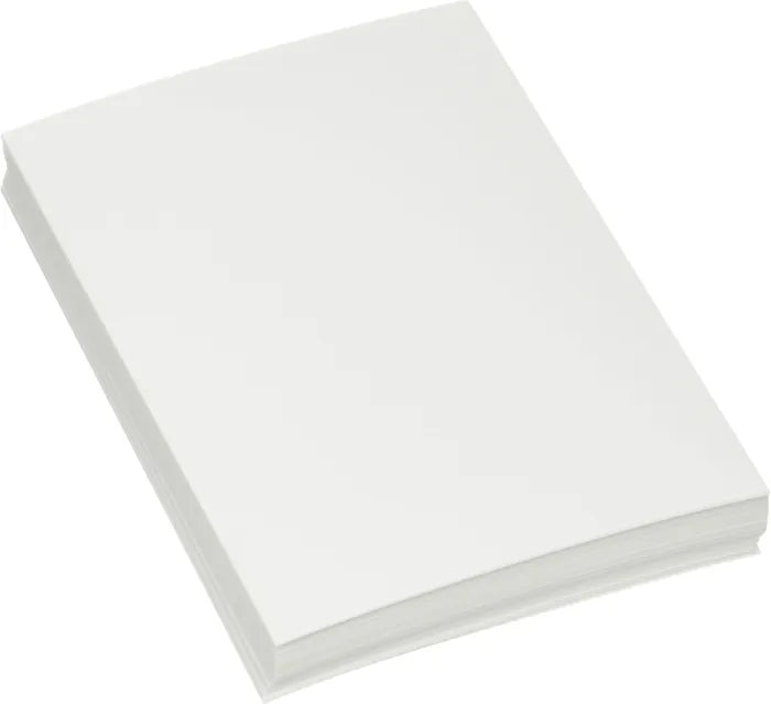 Flat Packed Full Size White News Paper