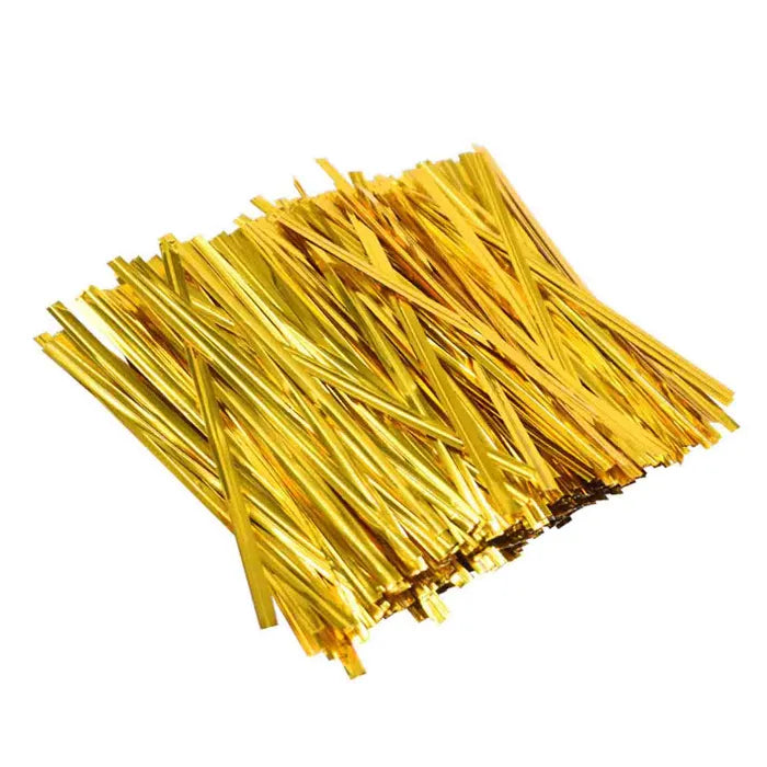 Twist Ties Gold 1000pc/pk