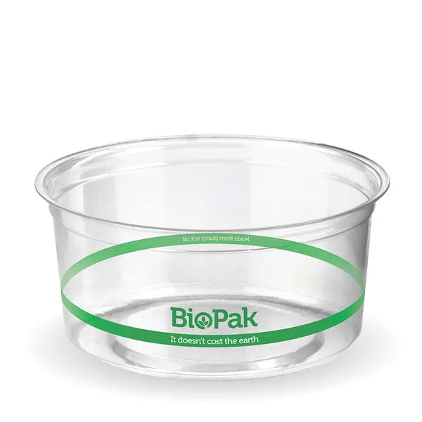 BioPak 360ml Clear Bowl 500pc