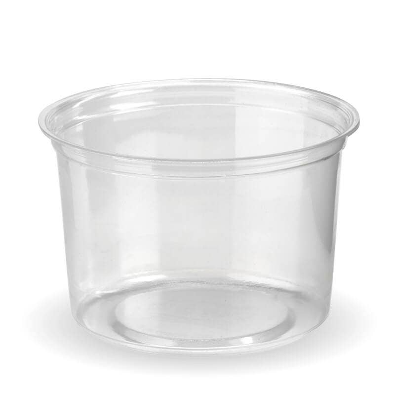 BioPak 500ml Clear Unbranded Bowl 121mm 500pc